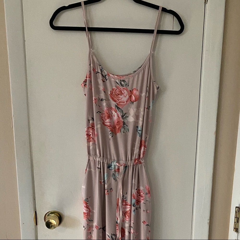 Floral jumpsuit